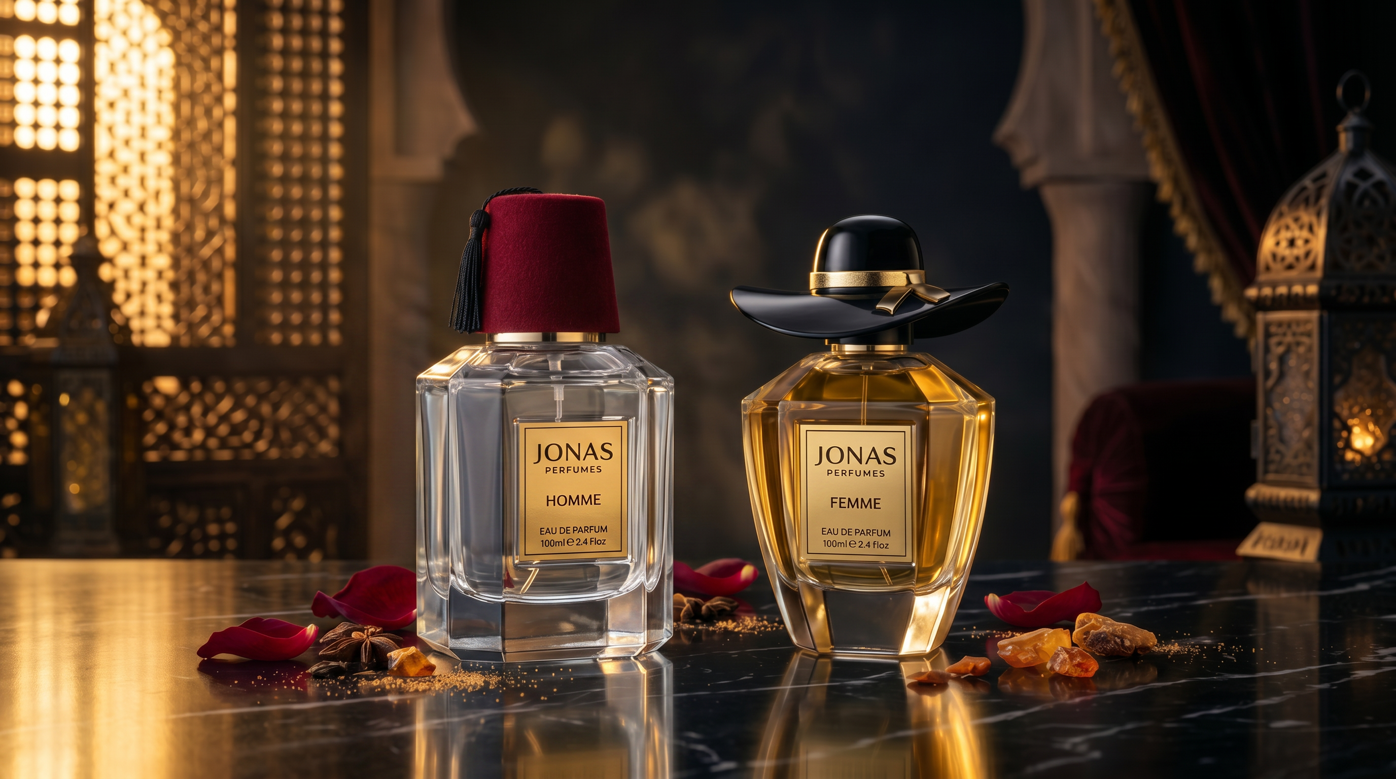JONAS Parfums — Collection Homme & Femme