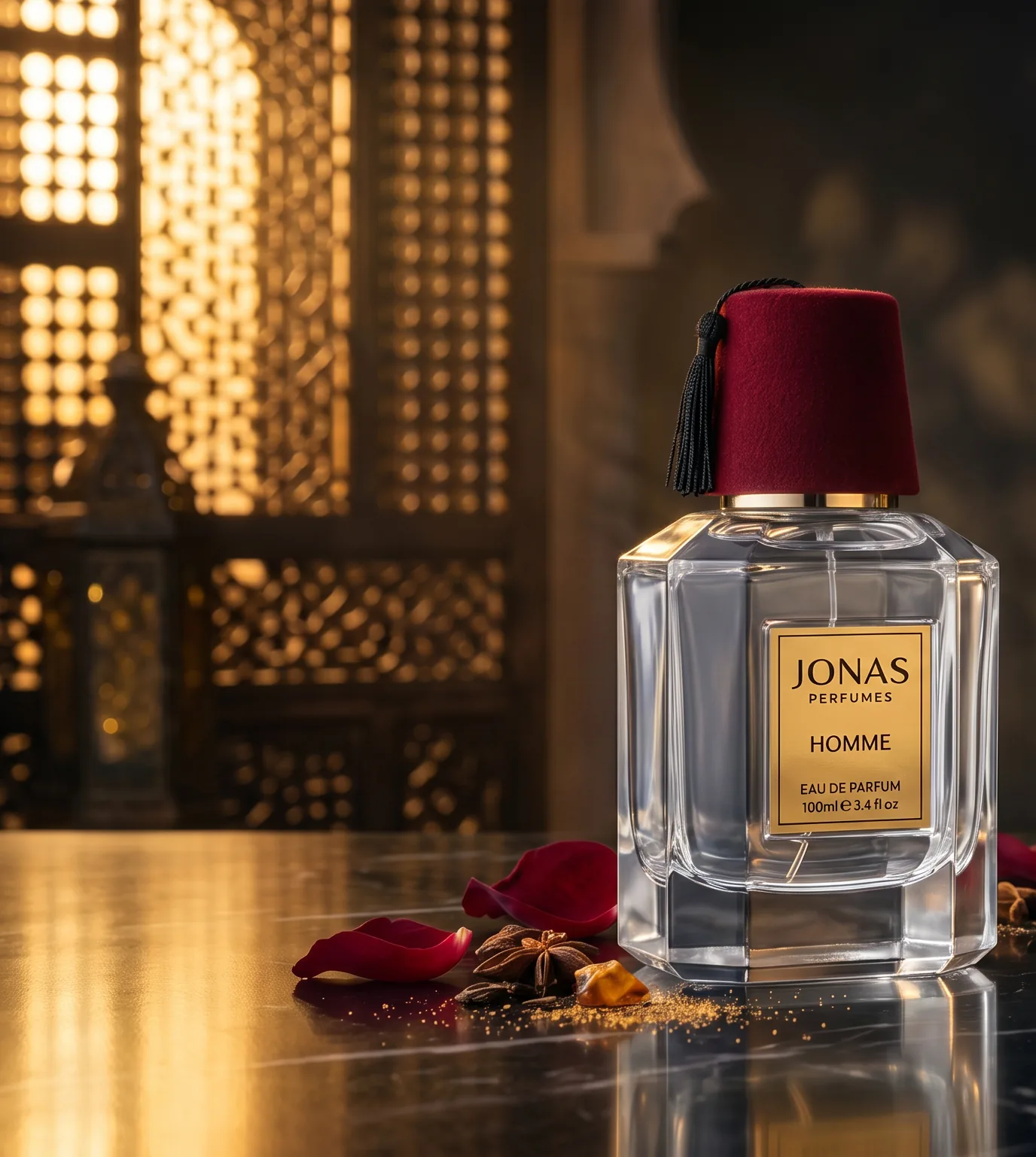 JONAS Parfums Homme — Tarbouch Noir