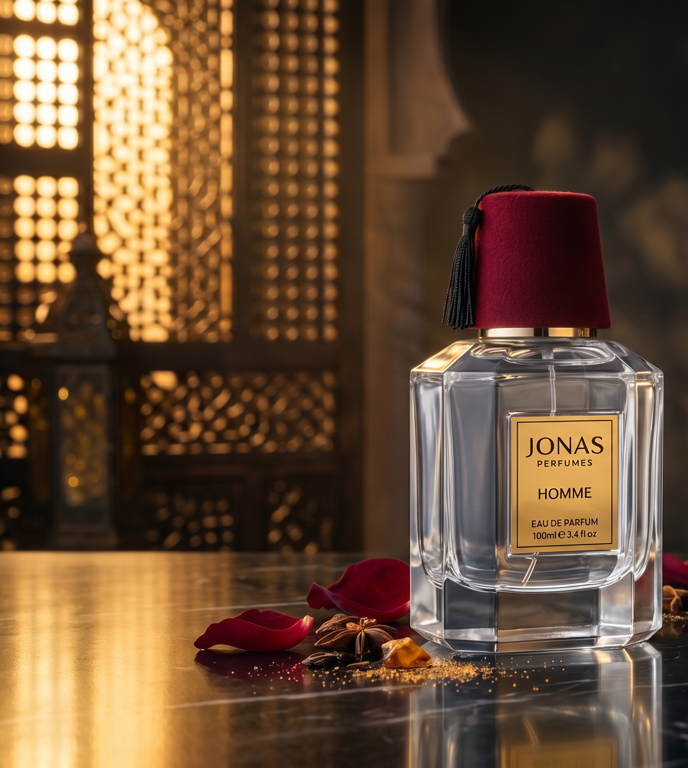 JONAS Parfums Homme — Tarbouch Noir